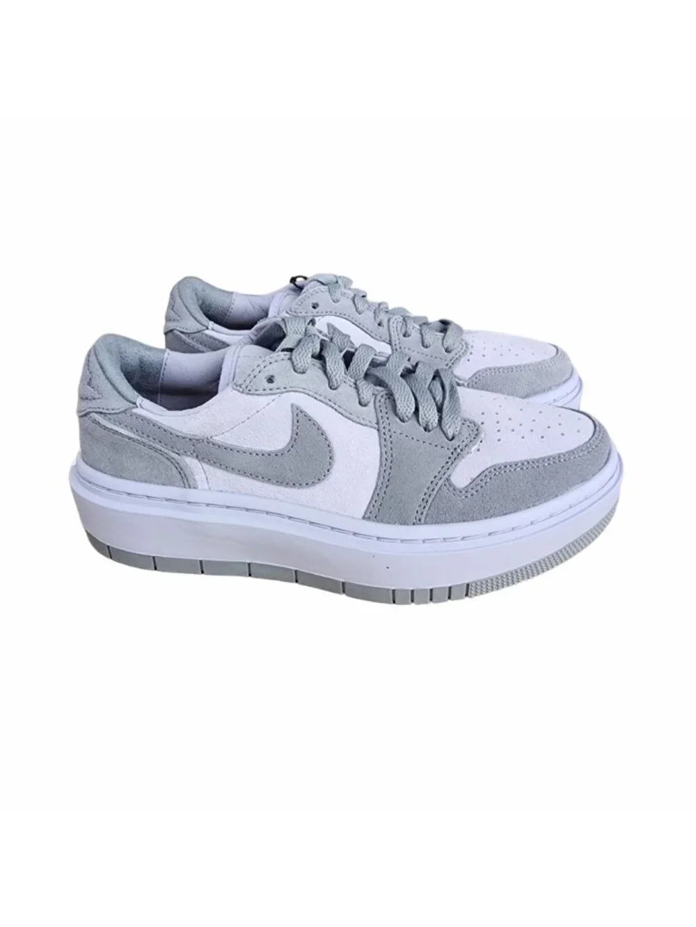 ❤️Jordan 1 Elevate Stealth Platform Women Shoes 9.5 lavender Sneakers DH7004-005